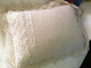 BFL cushion, pattern by Erika