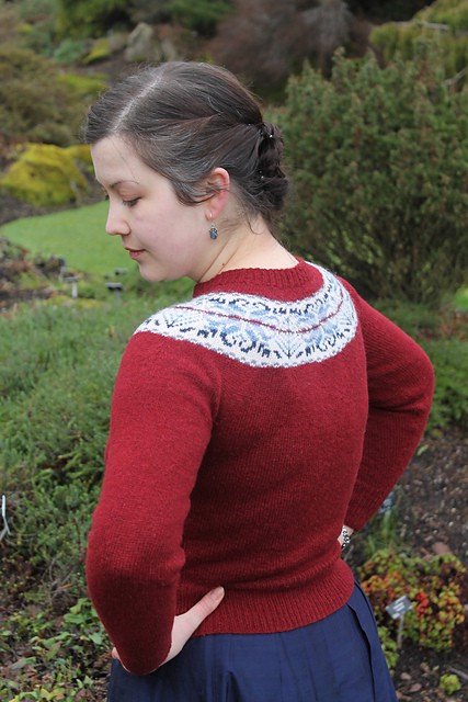 Fair Isle Yoke Sweater